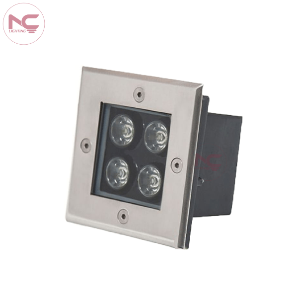 Mẫu Đèn Led Âm Đất Vuông ADV
