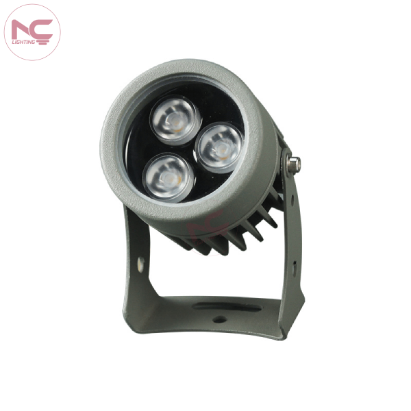 Mẫu Đèn Rọi Cột Tròn Xám NCRCTX NC Lighting