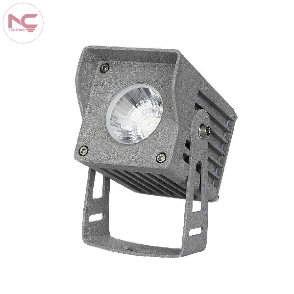 Mẫu Đèn Rọi Cột Vuông Xám NCRCVX