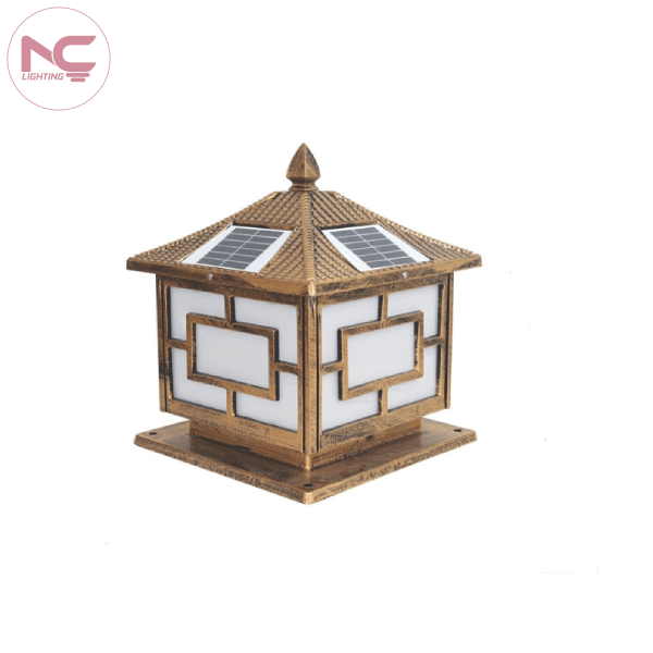 Mẫu Đèn Trụ Cổng Năng Lượng Mặt Trời LNC-TC-01