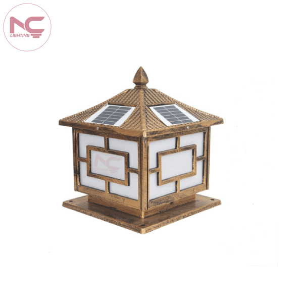 Mẫu Đèn Trụ Cổng Năng Lượng Mặt Trời LNC-TC-03