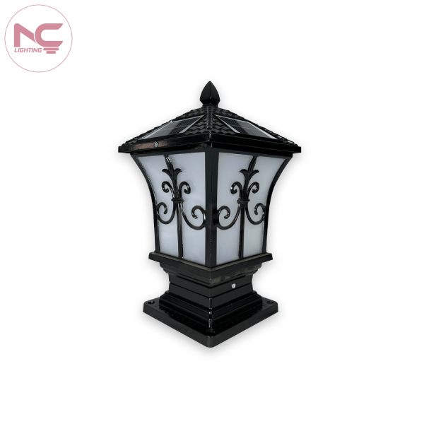 Mẫu Đèn Trụ Hiên Năng Lượng Mặt Trời LNC-TC-09