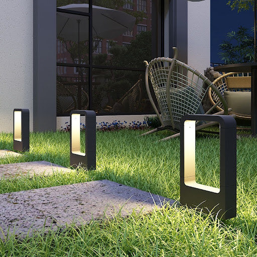 Hình ảnh thực tế đèn nấm sân vườn DN11