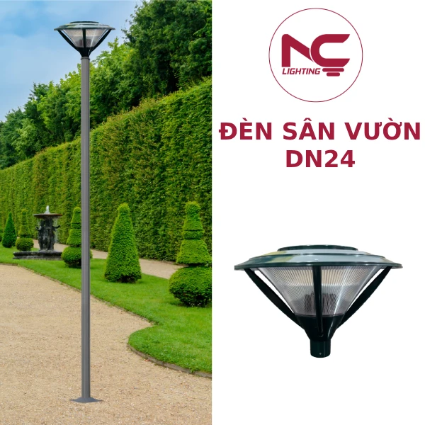 Đầu Đèn Sân Vườn DN24 Đầu Đèn Sân Vườn DN24