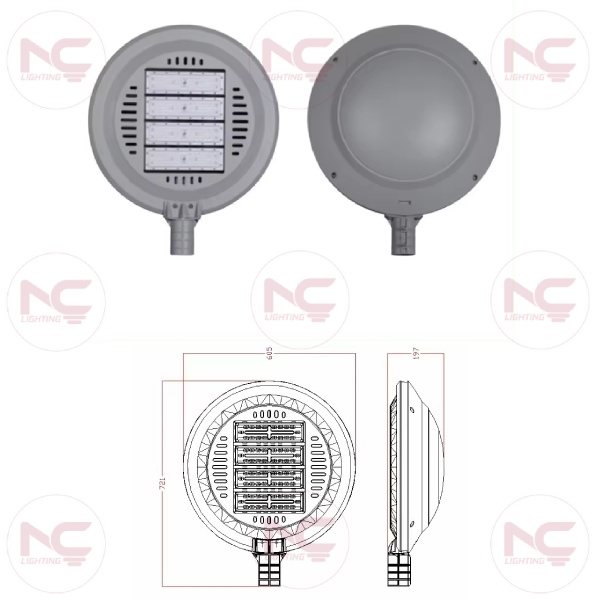 mô tả đèn đường LED LNC106