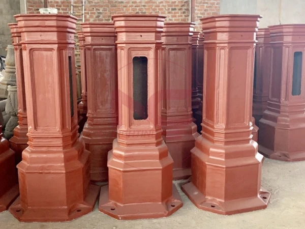 đế cột làm bằng gang đế cột làm bằng gang