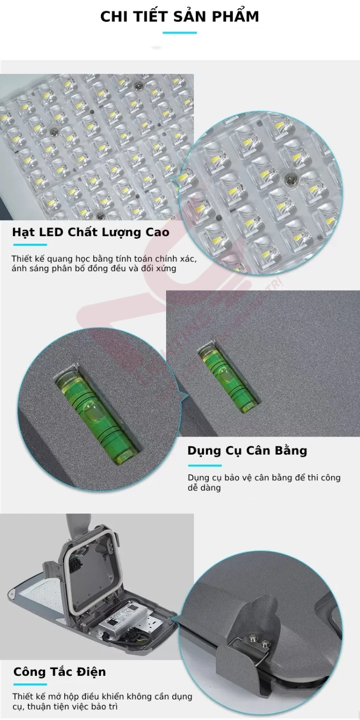 Đèn Đường Led LNC-110 mô tả đèn đường Led LNC-110
