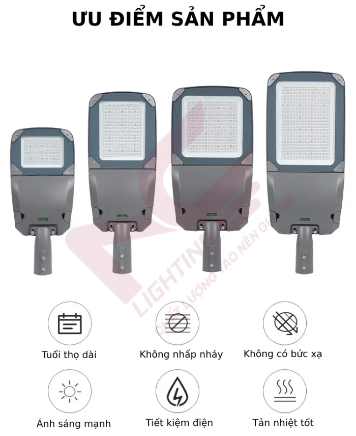 Đèn Đường Led LNC-110 mô tả đèn đường Led LNC-110