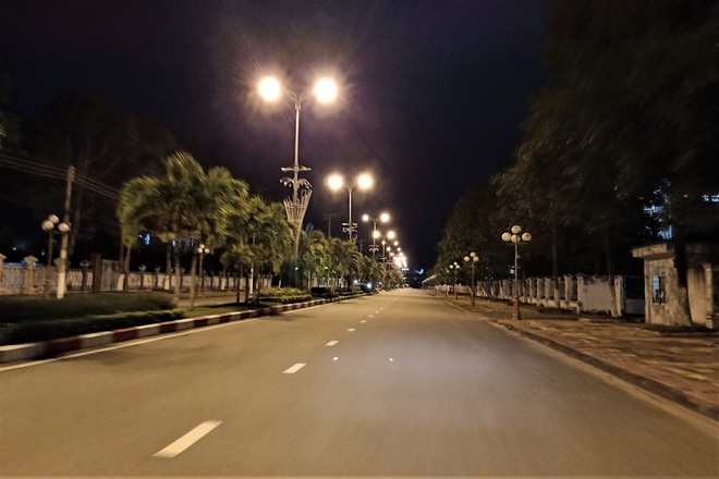 Cột đèn tại Cà Mau