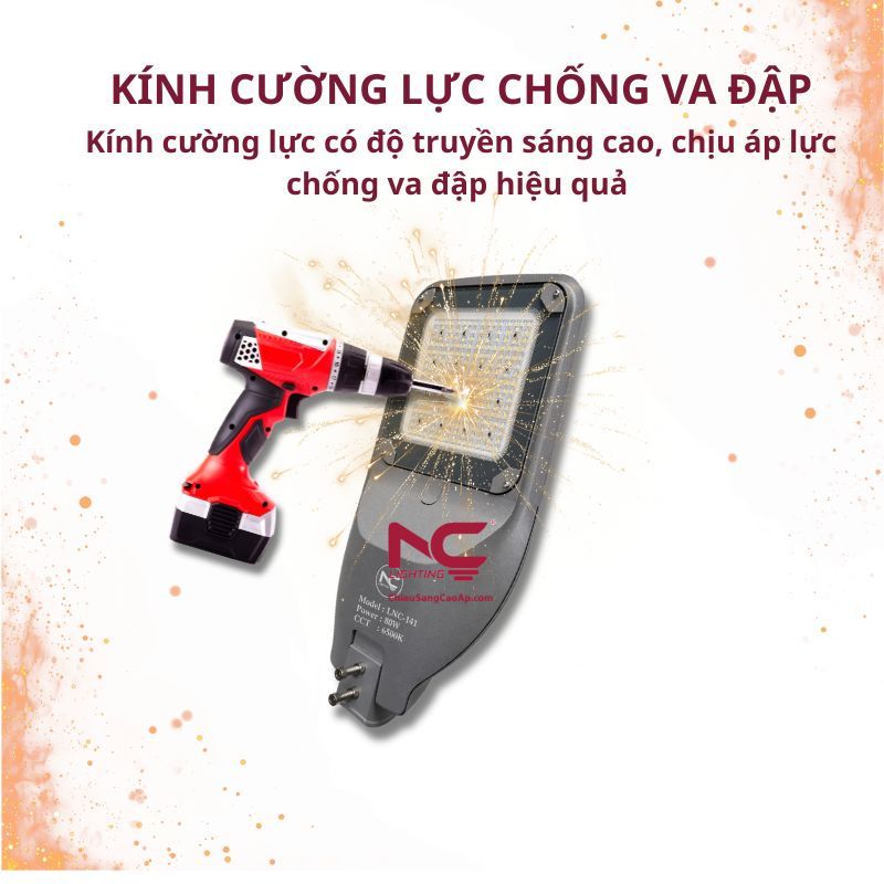Đèn Đường LED LNC-141 LNC-141 chống va đập rất tốt